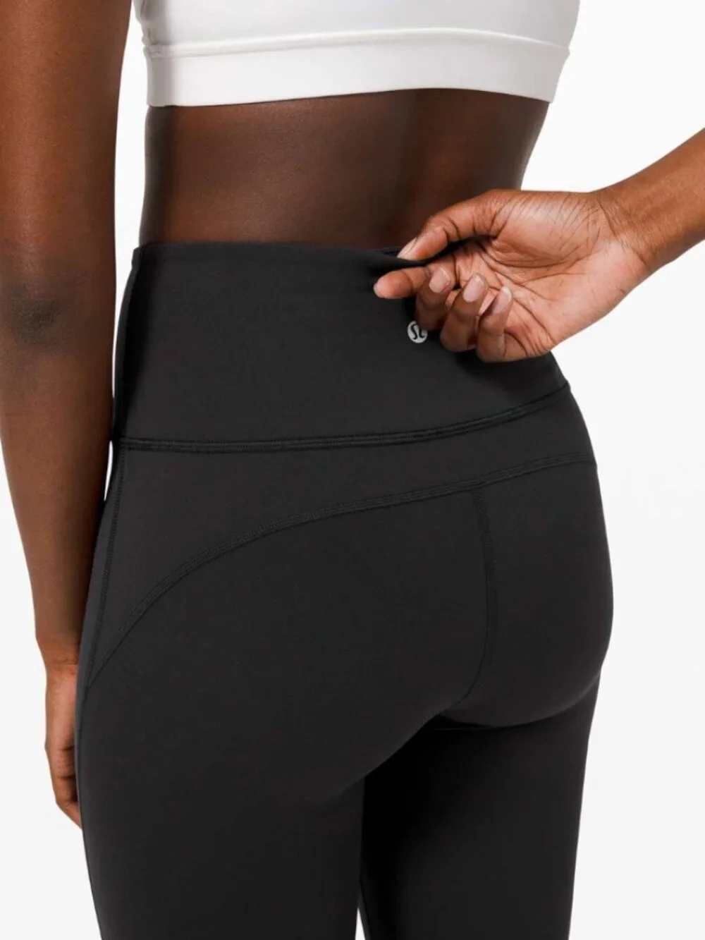 Lululemon Groove Pant Flare Leggings Super High-Rise Nulu Black Yoga Size 2